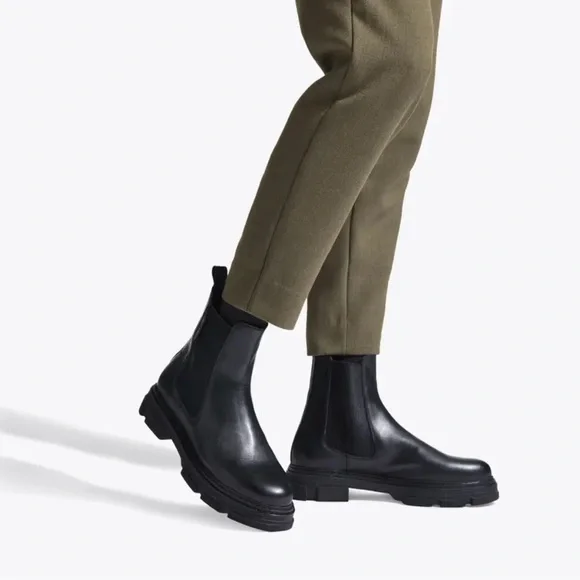 NEW Men’s Kurt Geiger London Ryder Chelsea Leather Pull On Boots - Picture 2 of 10